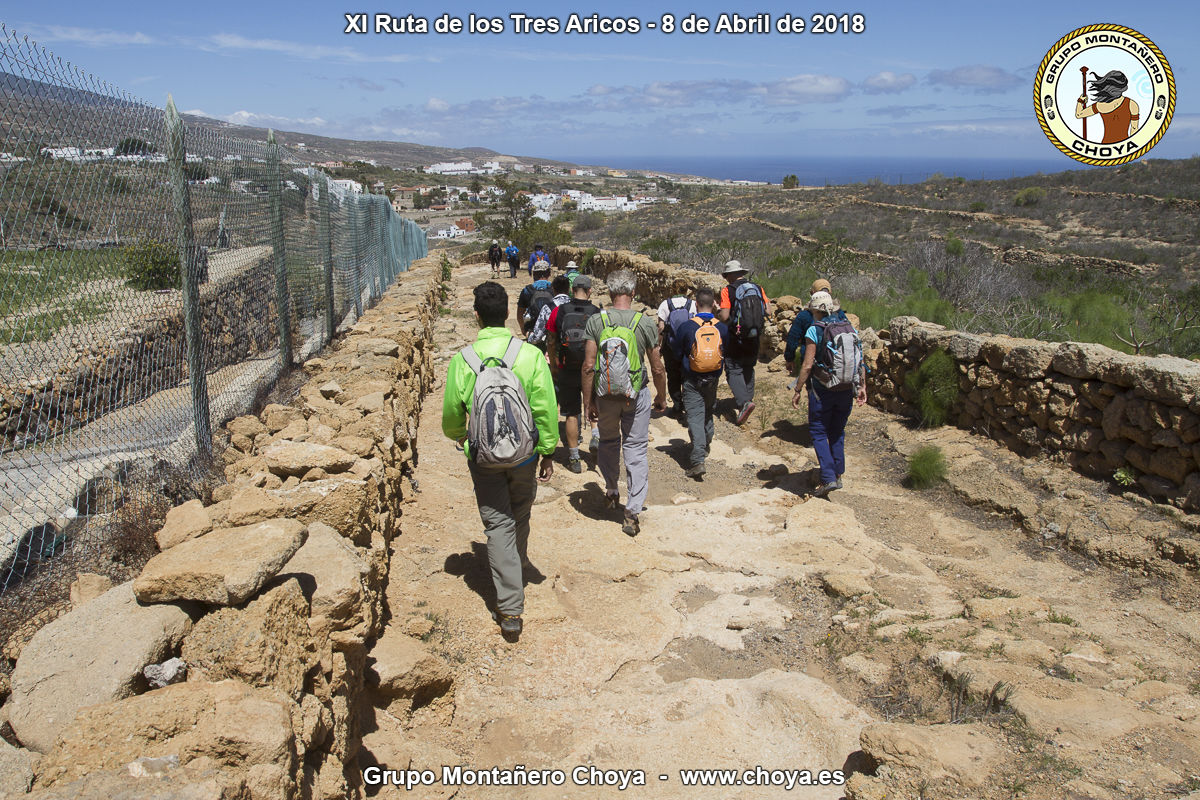 Ruta de Los Tres Aricos - Camino Real del Sur - Calzaditas de Arico El Nuevo - PR-TF 86